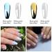 Shop Gzmayuen Pearl Chrome Powder - 2 Boxes White Aurora Chroma Nail Pigment for Stunning Mirror Effect - Perfect for DIY Nail Art & Salon Use - Buy Online on GoSupps.com
