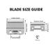 KBDS Professional Replacement Clipper Blades for Wahl 5-Star Senior, Magic Clip, Reflections Senior - Precision 2-Hole Adjustable Hair Clipper Parts - Buy Online on GoSupps.com