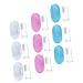 Minkissy 9 piece of finger toothbrush hand cleaning brush toddler toothbrush toothbrush for infant toothbrush mouth massage device toothbrush