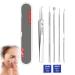 Usiveinborn Blackhead Remover Professional Facial Blackhead Remover Tweezers Usiveinborn Tweezers Facial Blackhead Remover Tweezers Blackhead Remover Tweezers Blackhead Tweezers (typeC)