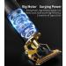 Professional Gold Hair Clippers for Men - Cordless Rechargeable Trimmer & Barber Haircut Tool | T9 Adjustable Razor - Buy Online on GoSupps.com