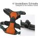 Adjustable No Pull Dog Harness - Breathable Reflective & Soft Padded - Ideal for Dogs (Color M) - Buy Online on GoSupps.com