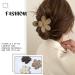 8 Pcs Butterfly Flower Claw Clips & Spiral Hair Ties Set for Women and Girls - Buy Online on GoSupps.com