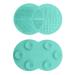 Premium Silicone Makeup Brush Cleaning Mat - Essential Scrubber & Cleaner Pad for Brushes & Sponges (Green) - Perfect for All Cosmetic Tools - Buy Online on GoSupps.com