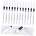 Gogogmee 72 Pcs Eyeliner Pencil White Eye Liner White Liner White Marker Pen Highlighter Brow Pen Wooden Pole - Buy Online on GoSupps.com