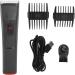 Electric Hair Clipper USB Rechargeable Hair Clipper Precise Grooming for Travel (Black) - Buy Online on GoSupps.com