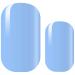 AVOA Beauty nail foil - "Baby Blues" blue pastel single-coloured design 16 thin self-adhesive long-lasting nail wraps