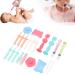 21Pcs Newborn Grooming Kit with Baby Gas Reliever Medicine Brushes - Silicone, Nasal Aspirator, Tweezers for Home - Fine Workmanship - Buy Online on GoSupps.com
