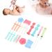 21Pcs Baby Grooming Kit | Newborn Healthcare Set with Nasal Aspirator, Gas Reliever, Comb, Brushes, Tweezers, and Nail Care Tools - Buy Online on GoSupps.com