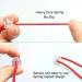 25pcs Clear Plastic Cord Lock Stopper End Toggle for Drawstring Clothing, Shoelace, Bag, Camping - Buy Online on GoSupps.com