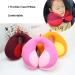 Kids Travel Pillow - Toddler Chin Supporting Neck Pillow for Safety & Comfort - Pink, Ages 0-10 - Buy Online on GoSupps.com