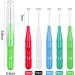 Magrimaxio Interdental Brushes - 50 Pieces in 5 Colors | Reusable Dental Cleaner in Multiple Sizes for Narrow Gaps - Buy Online on GoSupps.com