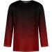 Men's 3/4 Arm Casual T-Shirt - 3D Print Round Neck Henley - Summer Rugby Shirt - Deep Red Relaxed Fit - Buy Online on GoSupps.com