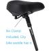 DJC Suspension Seatpost Shock Absorber for City Bike MTB 28.6mm*350mm - Straight Pillar, Headless Seat Post - Measure Diameter Before Purchase - Buy Online on GoSupps.com