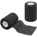 GooGou Self Adherent Wrap Bandages Self Adhering Cohesive Tape Elastic Athletic Sports Tape for Sports Sprain Swelling and Soreness on Wrist and Ankle 6PCS 3 in X 14.7 ft (Black) - Buy Online on GoSupps.com