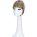 Clip In Bangs Hair Extensions - Dark Brown & Gold Blonde | Neat Fringe Hairpiece for Women - Buy Online on GoSupps.com