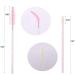 200 Disposable Mascara & Lip Gloss Applicator Wands - Pink | Tbestmax - Buy Online on GoSupps.com