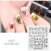 KADS Nail Stamping Plate - Coconut Tree Nature Design for DIY Nail Art | NA047 - Buy Online on GoSupps.com