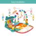 Musical Baby Gym Play Mat | Kick & Play Piano | Tummy Time Activity Center - Green - Buy Online on GoSupps.com
