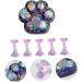 minkissy 1 Set Nail Practice Holder Acrylic Nail Holder Nail Stand Holder Nail Art Diy Tool Nail Art Mixing Magnetic Holder Nail Tools Show Rack Nail Tip Holder Manicure Crystal Glue Aurora 4.8x4.5cm fluorescent blue - Buy Online on GoSupps.com