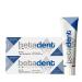 BETADENT Betadent 2 x 100 ml whitening white toothpaste. Delicate and non-abrasive restores the natural white of teeth. Fresh breath anti-plaque anti-tartar action