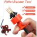 ZACUDA 2-Piece Micro Bait Rings & Clips | 600 Rings & Fishing Line Clip for Quick Bait Fixation (Orange) - International Shipping Available - Buy Online on GoSupps.com