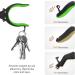 Reacher Grabber Pickup Tool with Light  32" Upgaded Long Grabber Tools with 90Â°Rotating Jaw  Portable Trash Picker Stick Claw with Soft Rubber Handle and Magnet Hook (Green) 8310-G-1 - Buy Online on GoSupps.com