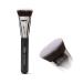 Nanshy Face Sculpting Flat Contour Brush for Cream, Gel & Powder Makeup - Fluffy & Soft Flat Top Kabuki Contouring Brush - Perfect for Cheeks & Nose - Vegan & Cruelty-Free - Onyx Black