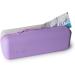 Visfresh Travel-Friendly Disposable Daily Contact Lens Case Organizer Premium Quality Water-Resistant Silicone Case with Clearly Labeled R & L Storage up to 30 lenses (Purple) - Buy Online on GoSupps.com