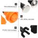 Frcolor 9-Piece Black Fascia Massage Head Set - Percussion Therapy for Athletes | Relieve Muscle Pain & Enhance Recovery - Buy Online on GoSupps.com