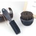 Professional Beard and Mustache Brush Set for Men - Hair Salon Tools for Shaving, Cleaning, and Styling - Black - Buy Online on GoSupps.com