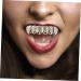 Anneome 1 Set Punk Clothes Halloween Costumes Wolf Fangs Teeth Top Costume Party Favors Prom Diamond - Buy Online on GoSupps.com