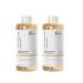 Glycolic Acid 7% Toning Solution - Gently Exfoliates Smooths Skin Texture Improvement Visible Clarity & Also Addressing Uneven Tone Reveal Radiant Skin 8.12 fl oz*2 Bottles