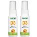 Vitamin D3 Spray - 1000 IU per Spray - 120 Doses Boost Your Immune System - Support Your Bones Sugar Free Non-GMO Gluten Free - Made in Canada PACK OF 2 BOTTLES 20 ml (Pack of 2)