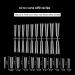 XXL Coffin No C Curve Nail Tips Clear Acrylic Extra Long Coffin Nails (500pcs) for Nail Salons & DIY Art | SITELENABY - Buy Online on GoSupps.com