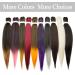 Silk-Co Braids Hair Extensions - Pre-Stretched Crochet Twists | 3 Bundle Afro Hair | 50cm Black & Silver | International Shipping - Buy Online on GoSupps.com