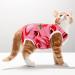 Professional Cat Recovery Suit | Breathable Surgical & E-Collar Alternative for Abdominal Wounds & Skin Diseases | Anti-Licking Regeneration Wear - Buy Online on GoSupps.com