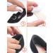 6 Pairs Self-Adhesive Heel Cushion Pads for Women and Men - Black - Buy Online on GoSupps.com