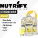 Nutrify Vital Fitness Drink 1:80 - Sugar-Free Pineapple Beverage Concentrate with Vitamins & L-Carnitine - 3x 1L Advisory Set for 240L Sports Drink Low Calorie! - Buy Online on GoSupps.com