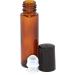 24 Pack Amber 10ml Glass Roll-On Bottles with 3 Droppers - Buy Online on GoSupps.com