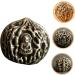 Shop Bcoath 2-Piece Brass Fitness Handball & Walnut Ornament - Handmade Chinese Decor for Adults | Unique Small Desktop Decoration - Buy Online on GoSupps.com