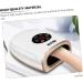CLISPEED Hand Massager - Rechargeable White Plastic 26x21cm - Perfect for Relaxation & Pain Relief | International Shipping Available - Buy Online on GoSupps.com