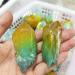 Natural Aura Rough Stone Crystal Raw Gemstone Home Display Colorful Decorative White Crystal Jewelry - (Color: Light Yellow Size: random1pcs) - Buy Online on GoSupps.com