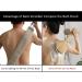 Large Exfoliating Back Scrubber 32in with Long Handle - Double Sided Scrubbing Strap - Deep Clean and Invigorate Your Skin - Back Washer for Men and Women - Buy Online on GoSupps.com