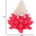 FOMIYES Christmas Tree Candles - Red Scented Tealight Decor for Holiday Tablescape | 9X8.8X8.5CM - Buy Online on GoSupps.com