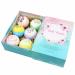 Y-KINZ Bath Bombs Gift Set 6 Pieces Foam Bath Bombs Vegetarian Bath Bombs Rich in Essential Oils Moisturizes Dry Skin Gifts for Women Mom Girlfriend