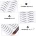 OHPHCALL Black Makeup 3 Sheets Waterproof Eyebrow Stickers Black Stickers Fake Eyebrows Imitation Eyebrow Sticker Make up - Buy Online on GoSupps.com