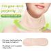Narrow-Ribbed Reusable Castor Oil Pack - Soft Compress for Neck Pain & Thyroid Relief (Khaki) - Buy Online on GoSupps.com