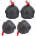 Vbest Life 4pcs Cue Chalk Holder Set - Pool Chalk Holders with Rubber Cap and String - Buy Online on GoSupps.com