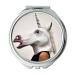 YENDOSTEEN Mirror Compact Mirror animal art costume pocket mirror portable mirror